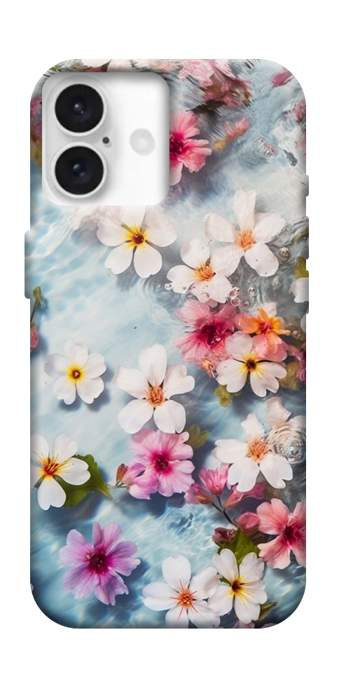 Чохол Floating flowers для iPhone 16