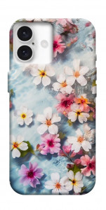 Чохол Floating flowers для iPhone 16