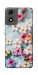 Чехол Floating flowers для Motorola Moto E14