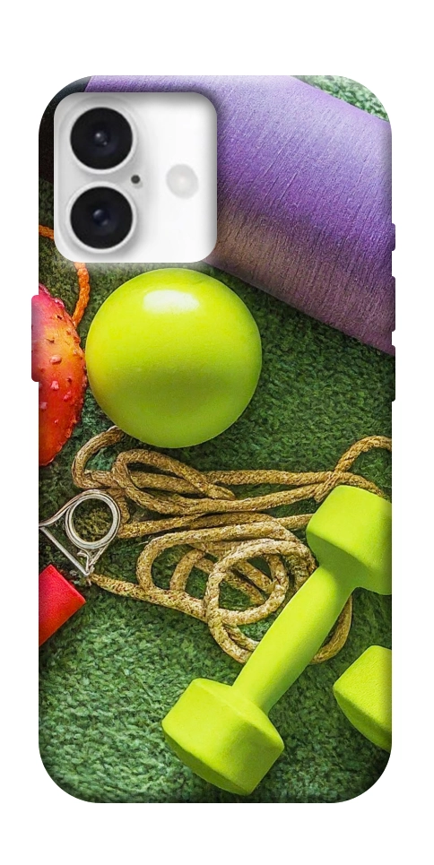 Чехол Fitness set для iPhone 16