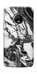 Чехол Calacatta black marble для Motorola Moto G5S