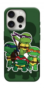 Чехол Green turtles для iPhone 16 Pro Max