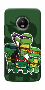 Чехол Green turtles для Motorola Moto G5S