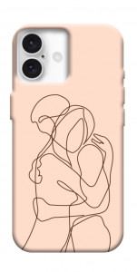 Чехол Couple line для iPhone 16