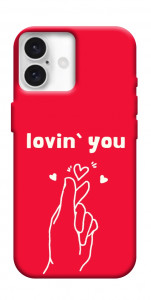 Чохол Loving you для iPhone 16