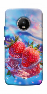 Чохол Red Strawberry для Motorola Moto G5S