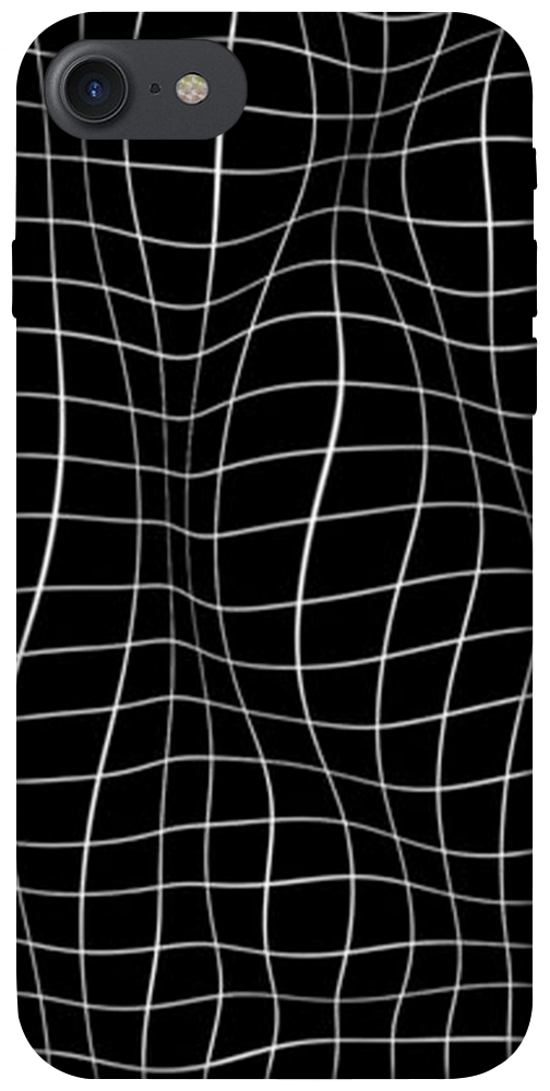 Чехол Warped grid для iPhone 8