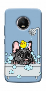 Чохол Dog in shower для Motorola Moto G5S