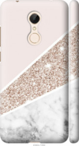 Чехол на Xiaomi Redmi 5 Пастельный мрамор 4342m-1350 (Серый)