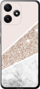 Чохол на Xiaomi Redmi 12 5G Пастельний мармур 4342u-3194 (Сірий)