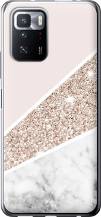 Чохол на Xiaomi Poco X3 GT Пастельний мармур 4342u-2511 (Сірий)