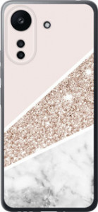 Чехол на Xiaomi Poco C65 Пастельный мрамор 4342u-3447 (Серый)