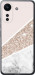 Чехол на Xiaomi Poco C65 Пастельный мрамор 4342u-3447 (Серый)