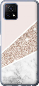 Чохол на Vivo Y52S Пастельний мармур 4342u-2242 (Сірий)