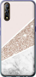 Чохол на Vivo V17 Neo Пастельний мармур 4342t-1764 (Сірий)