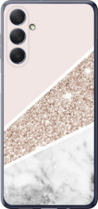 Чехол на Samsung Galaxy M54 Пастельный мрамор 4342u-3039 (Серый)