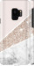 Чехол на Samsung Galaxy S9 Пастельный мрамор 4342m-1355 (Серый)