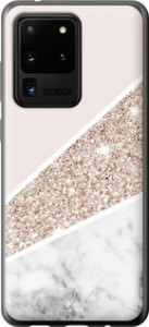 Чехол на Samsung Galaxy S20 Ultra Пастельний мармур 4342t-1831 (Сірий)