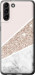 Чехол на Samsung Galaxy S21 Plus Пастельный мрамор 4342t-2115 (Серый)