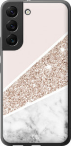 Чехол на Samsung Galaxy S22 Пастельный мрамор 4342u-2494 (Серый)