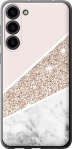 Чехол на Samsung Galaxy S23 Plus Пастельний мармур 4342u-2905 (Сірий)