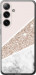 Чехол на Samsung Galaxy S24 Пастельный мрамор 4342u-3390 (Серый)