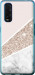 Чехол на Oppo Find X2 Пастельный мрамор 4342u-1891 (Серый)