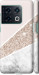 Чехол на OnePlus 10 Pro Пастельный мрамор 4342m-2588 (Серый)