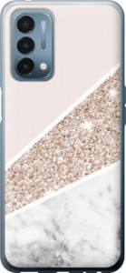 Чехол на OnePlus Nord N200 Пастельный мрамор 4342u-2384 (Серый)
