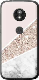 Чохол на Motorola Moto E5 Play Пастельний мармур 4342u-1429 (Сірий)