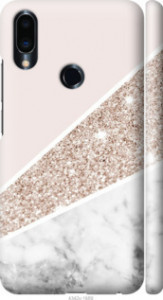 Чохол на Meizu Note 9 Пастельний мармур 4342m-1689 (Сірий)