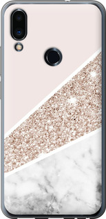 Чохол на Meizu Note 9 Пастельний мармур 4342t-1689 (Сірий)