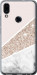 Чохол на Meizu Note 9 Пастельний мармур 4342t-1689 (Сірий)