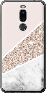 Чохол на Meizu X8 Пастельний мармур 4342u-1601 (Сірий)