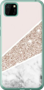 Чохол на Huawei Y5p Пастельний мармур 4342u-1936 (Сірий)
