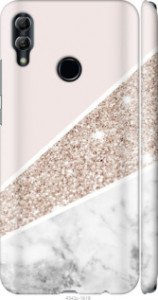 Чохол на Huawei Honor 10 Lite Пастельний мармур 4342m-1618 (Сірий)
