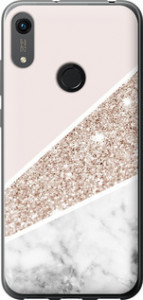 Чохол на Huawei Honor 8A Пастельний мармур 4342t-1635 (Сірий)