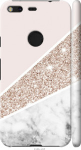 Чохол на Google Pixel XL Пастельний мармур 4342m-401 (Сірий)