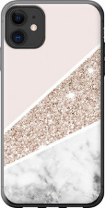 Чехол на iPhone 11 Пастельный мрамор 4342u-1722 (Серый)