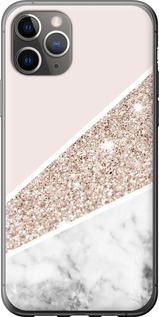 Чохол на iPhone 11 Pro Max Пастельний мармур 4342t-1723 (Сірий)