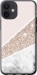 Чехол на iPhone 12 Mini Пастельный мрамор 4342t-2071 (Серый)