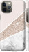 Чехол на iPhone 12 Pro Max Пастельный мрамор 4342m-2054 (Серый)