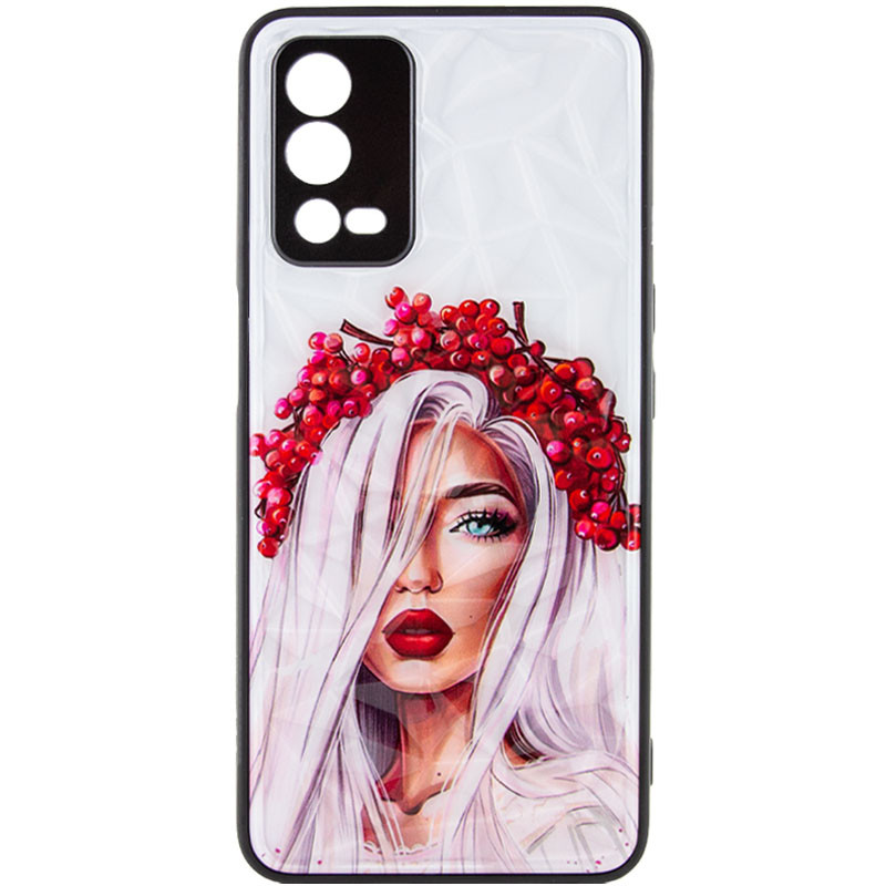 Фото TPU+PC чехол Prisma Ladies для Oppo A55 4G (Ukrainian Girl) на vchehle.ua