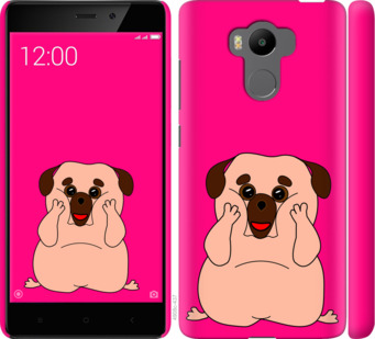 

Чехол Весёлый мопс для Xiaomi Redmi 4 Prime 928514