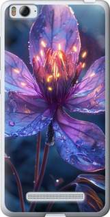 Чехол для Xiaomi Mi4i Магический цветок (Фиолетовый)