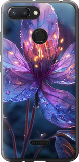 Чехол для Xiaomi Redmi 6 Магический цветок (Фиолетовый)