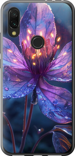 Чехол для Xiaomi Redmi 7 Магический цветок (Фиолетовый)