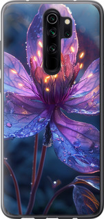 Чехол для Xiaomi Redmi Note 8 Pro Магічний квітка (Фіолетовий)