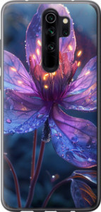 Чехол для Xiaomi Redmi Note 8 Pro Магічний квітка (Фіолетовий)