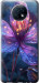 Чехол для Xiaomi Redmi Note 9T Магический цветок (Фиолетовый)